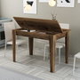 Hanah Home Kiev 507 - Walnut Mesa de Cocina
